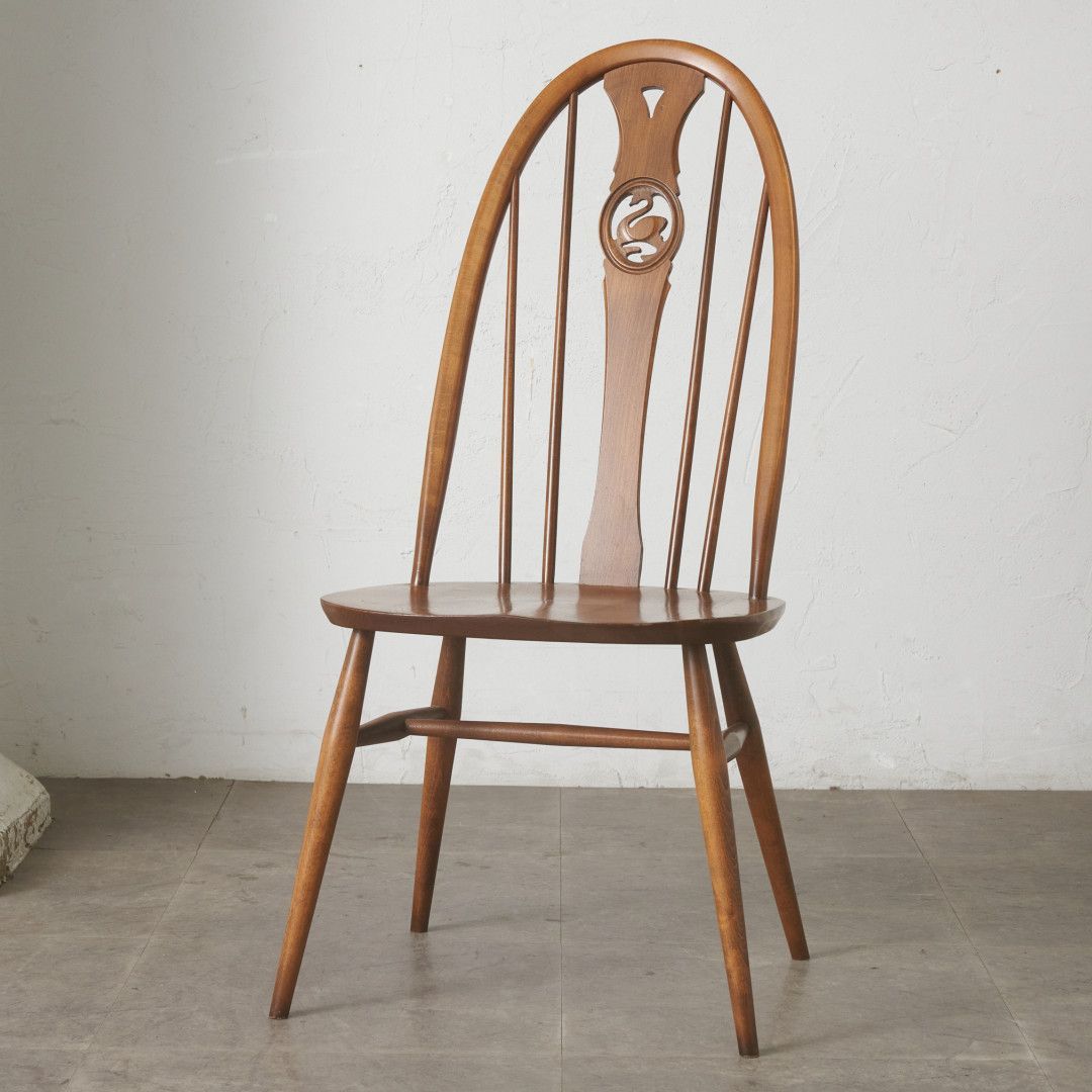 Ercol スワンバック チェア アーコール ヴィンテージ 椅子 ダイニング