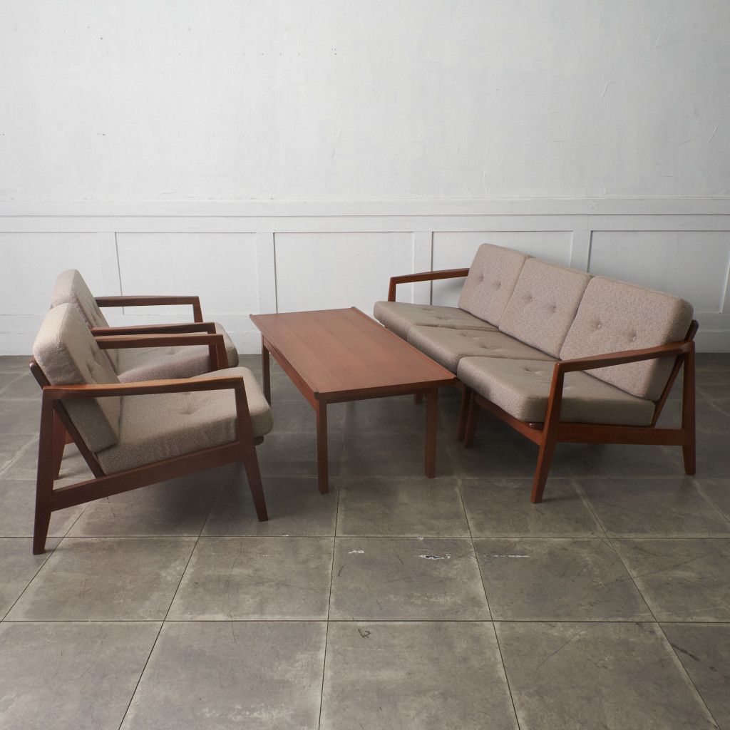 KOSUGA ヴィンテージ チーク センターテーブル コーヒーテーブル 木製