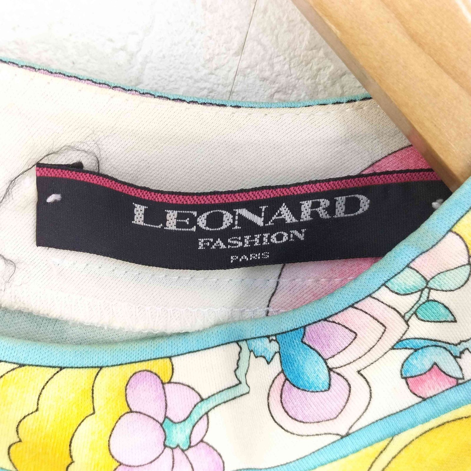 レオナール LEONARD シルク100 総柄 半袖 トップス レディース import
