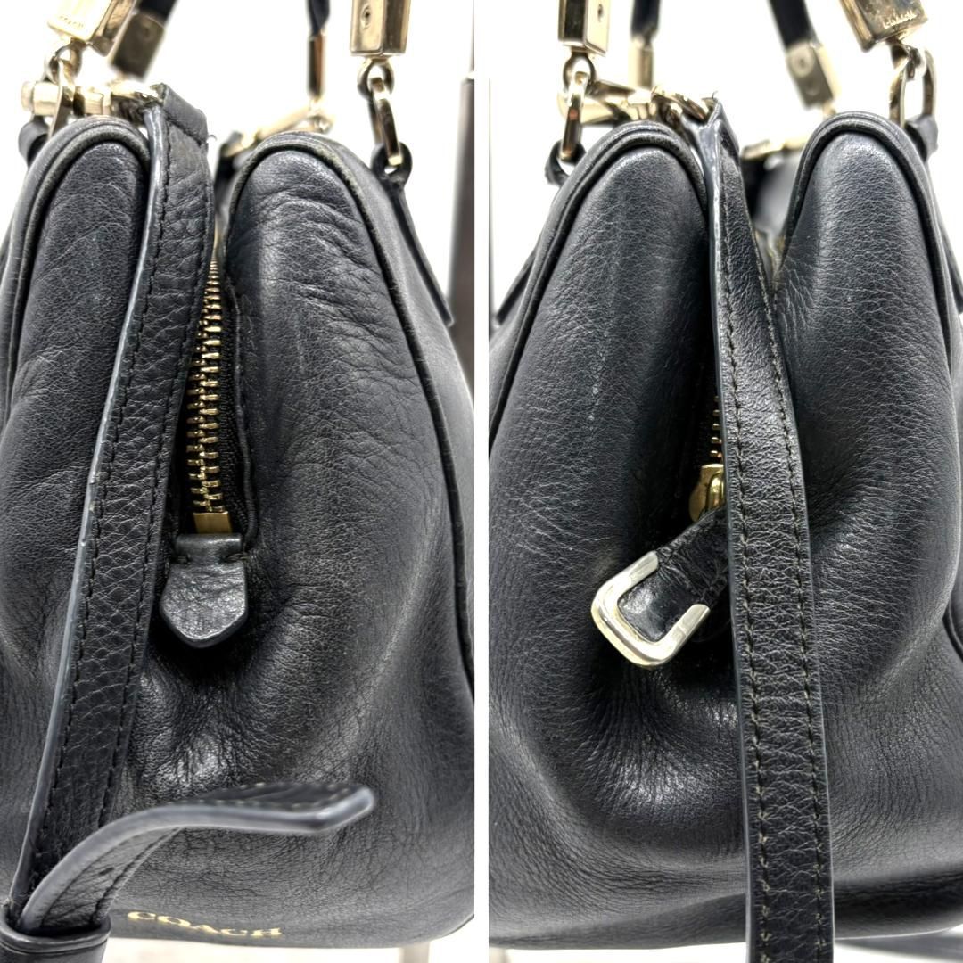 COACH コーチ マディソン レザー 2WAY ハンドバッグ ショルダーバッグ