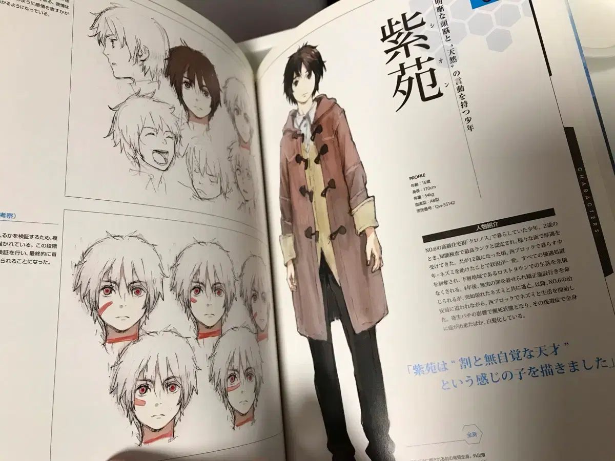 アニメ 無限都市 NO 6 ナンバーシックス toi8 アートブック アート