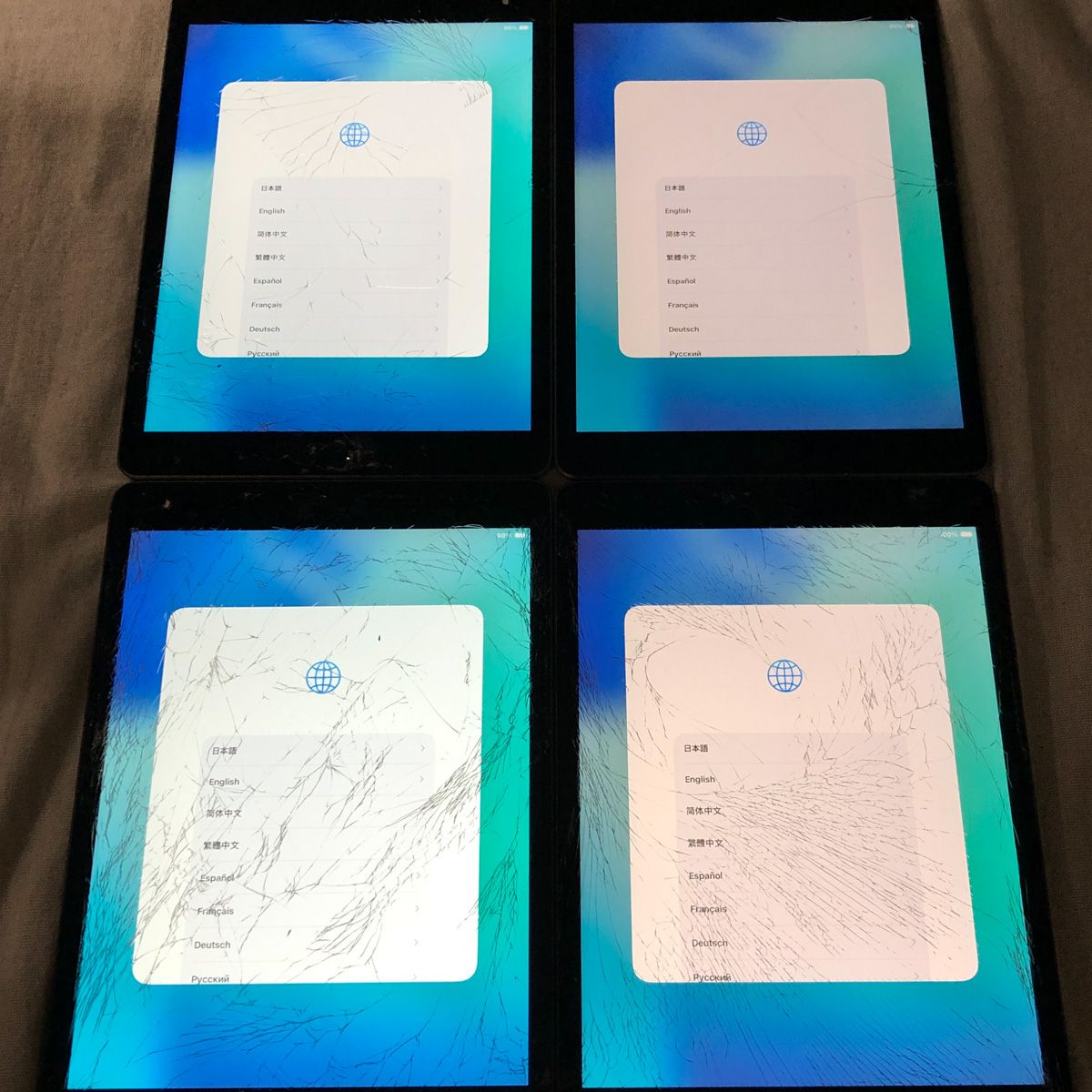 ◇ジャンク品・本体のみ◇【4点セット】Apple iPad 第9世代 Wi-Fi 64GB