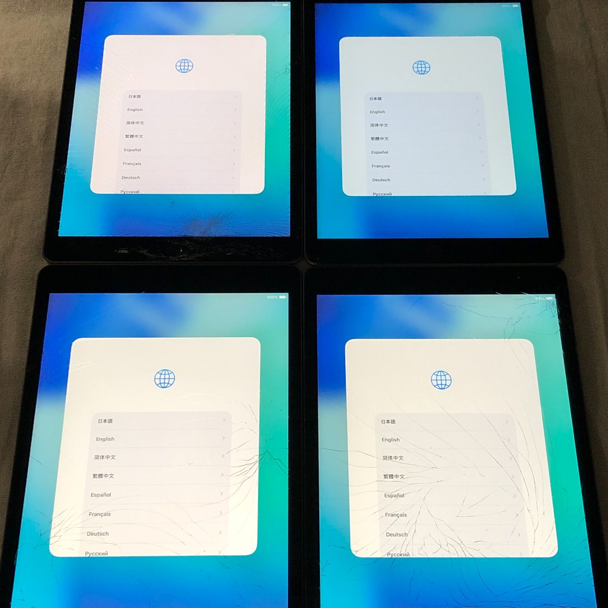 ◇ジャンク品・本体のみ◇【4点セット】Apple iPad 第9世代 Wi-Fi 64GB