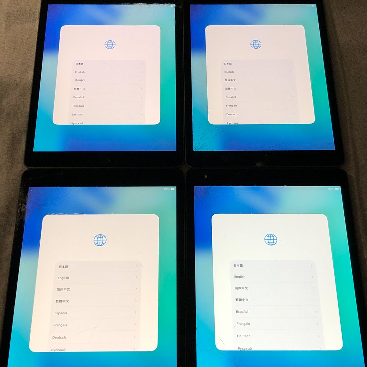 ◇ジャンク品・本体のみ◇【4点セット】Apple iPad 第9世代 Wi-Fi 64GB