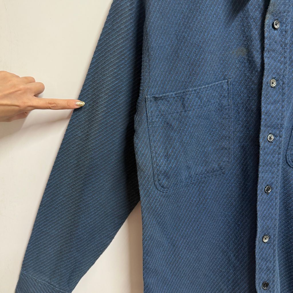 USA製 BIG MAC ビッグマック ST JOHN'S BAY フランネルシャツ ポケット