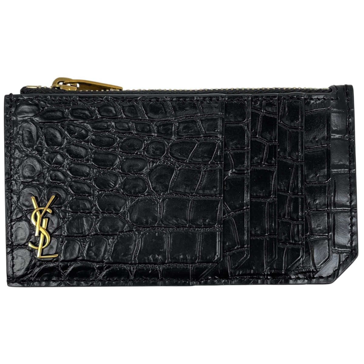 サンローラン SAINT LAURENT ロゴ カードケース タイニー モノグラム