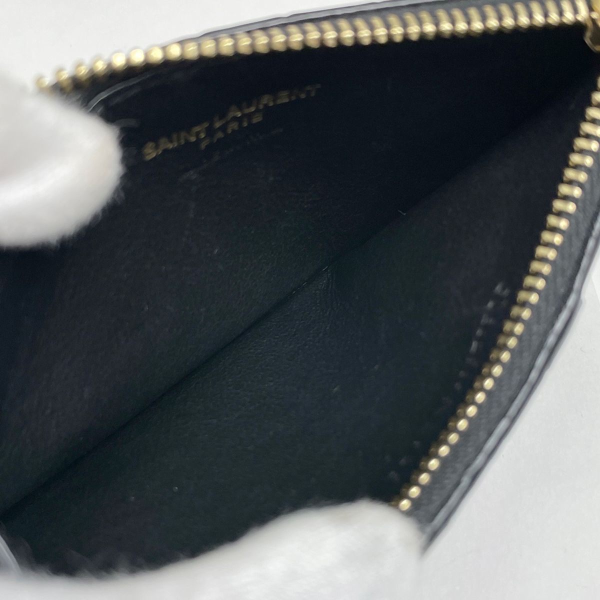 サンローラン SAINT LAURENT ロゴ カードケース タイニー モノグラム