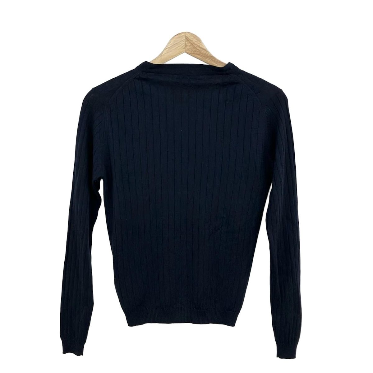 美品 JOHN SMEDLEY カーディガン サイズM ダークネイビー 薄手 JOHN SMEDLEY(ジョンスメドレー) カーディガン サイズM M レディース