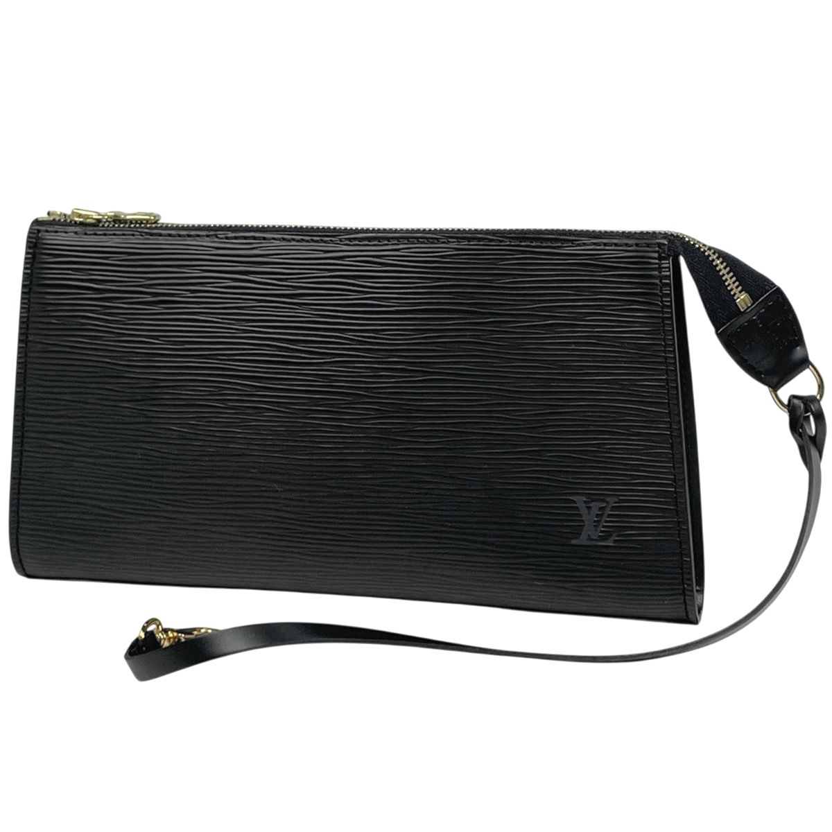 極美品✨ルイヴィトン　アクセソワール　ポーチ　バックインバック　エピ　ノワール 6ad4494-k】ルイヴィトン ポーチ エピ ポシェットアクセソワール