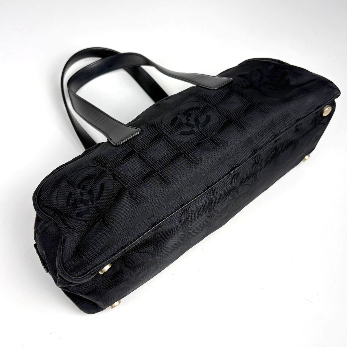 シャネル CHANEL ニュートラベルライン ハンドバッグ ココマーク ミニ