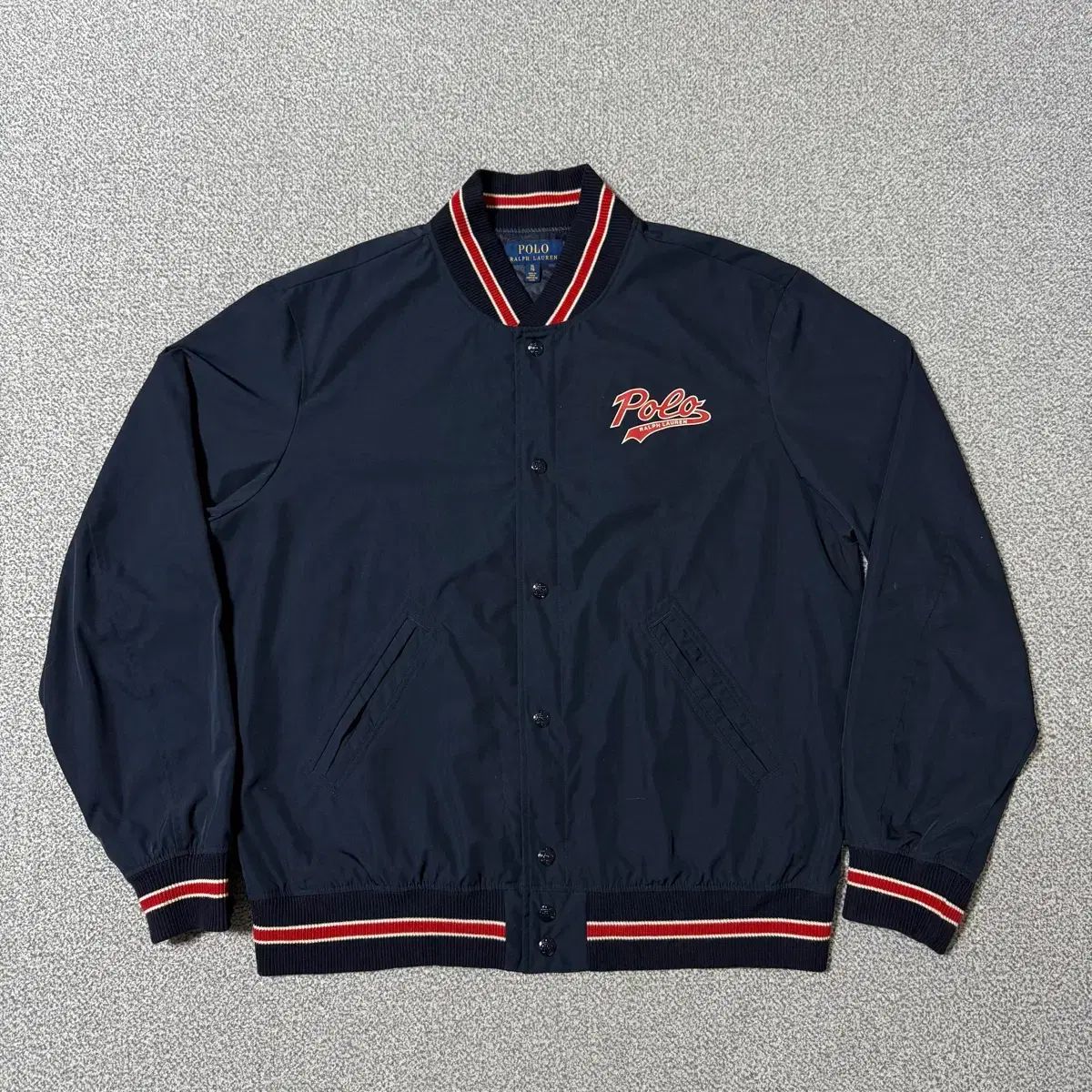 POLO Ralph Lauren ネイビー スタジアムジャケット XL ポロラルフローレン スタジアム ジャケット XL - メルカリ