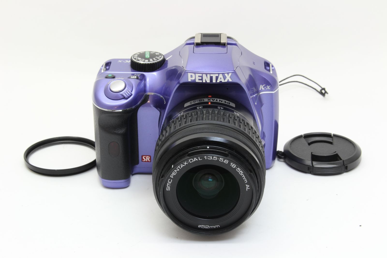 A+ (美品) PENTAX ペンタックス K-x オーダーカラー 18-55mm レンズ