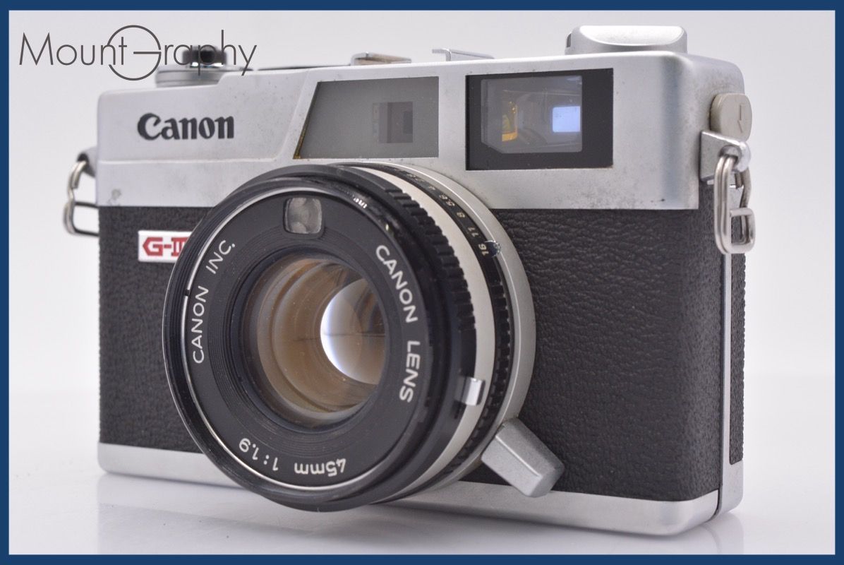 キヤノン Canon Canonet QL19 G-III 同梱無料 #am3201 - メルカリ