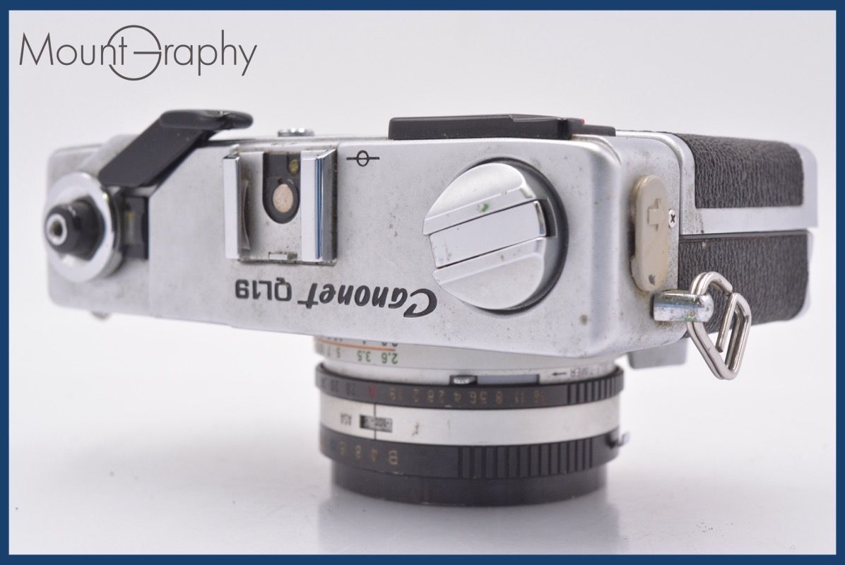 キヤノン Canon Canonet QL19 G-III 同梱無料 #am3222 - メルカリ