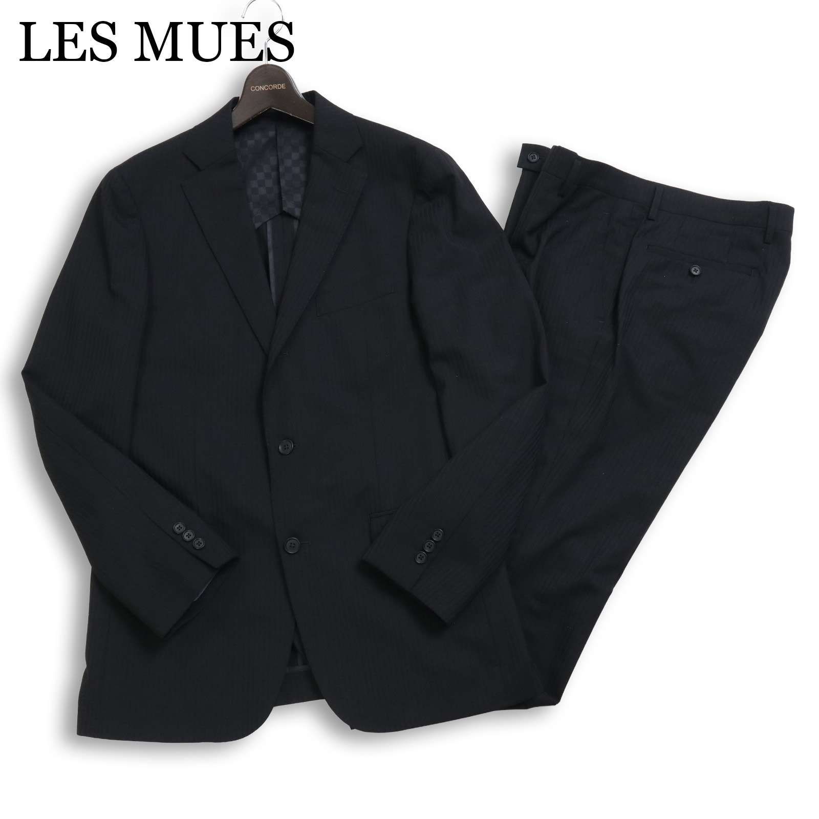 LES MUES レミュー 通年 ウール☆ ストライプ スーツ セットアップ