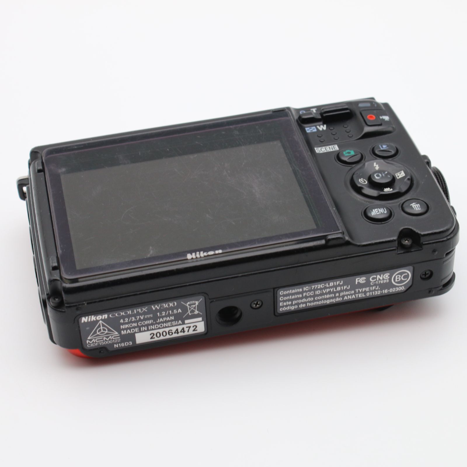 極上品】 Nikon COOLPIX W300 OR オレンジ 防水 デジタルカメラ