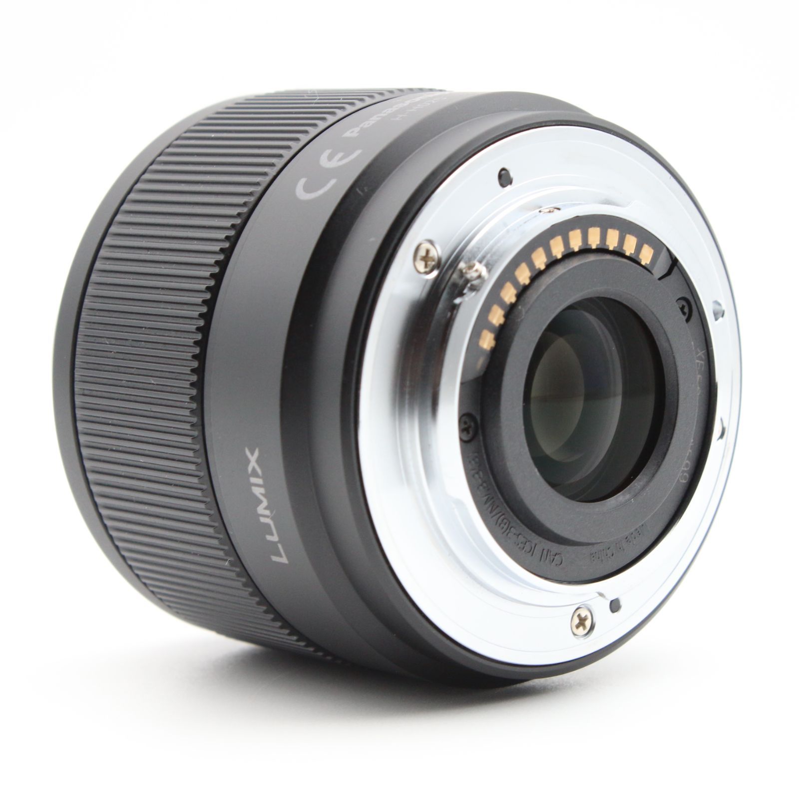 極上品】 Panasonic LUMIX G 25mm F1.7 ASPH. ブラック マイクロフォー