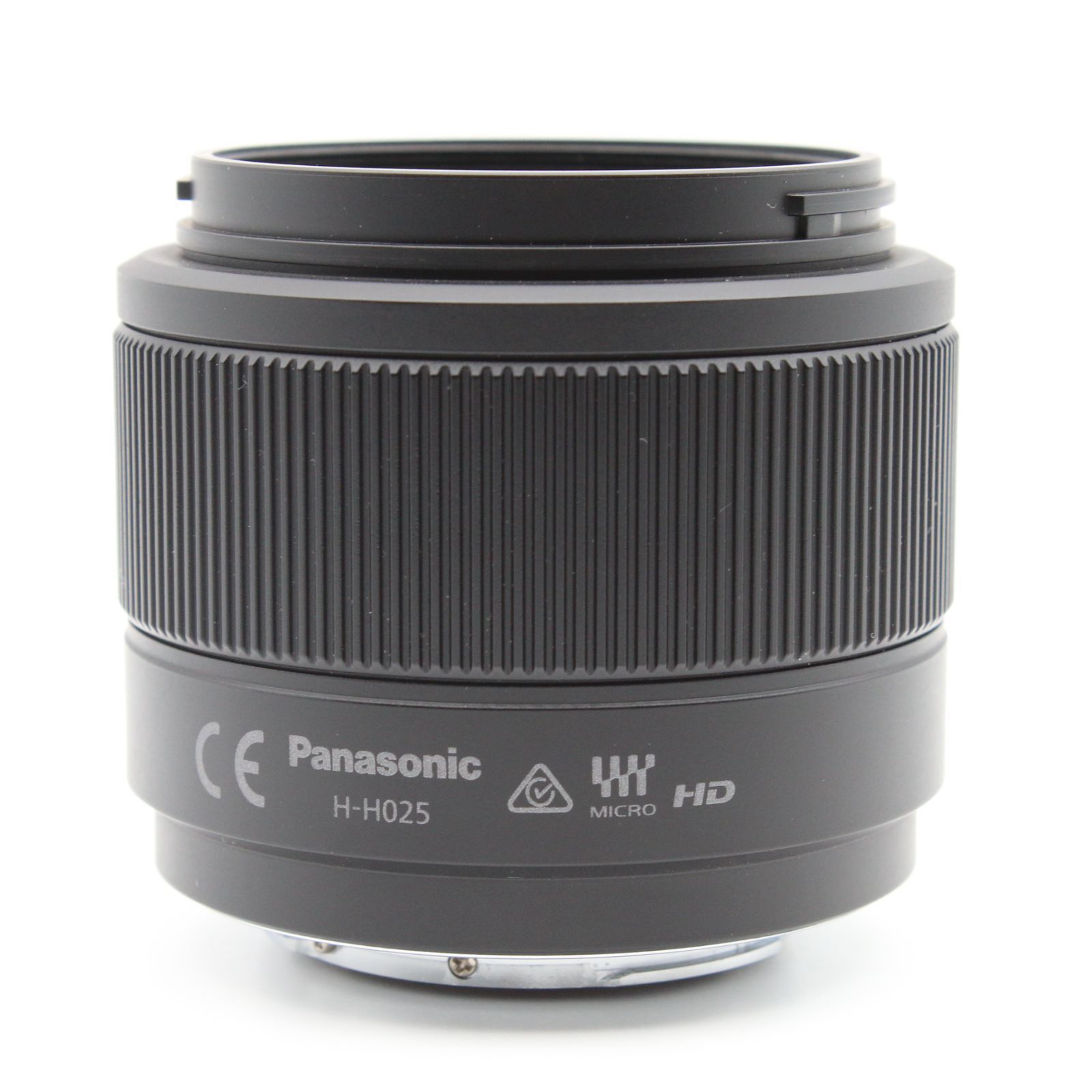 極上品】 Panasonic LUMIX G 25mm F1.7 ASPH. ブラック マイクロフォー