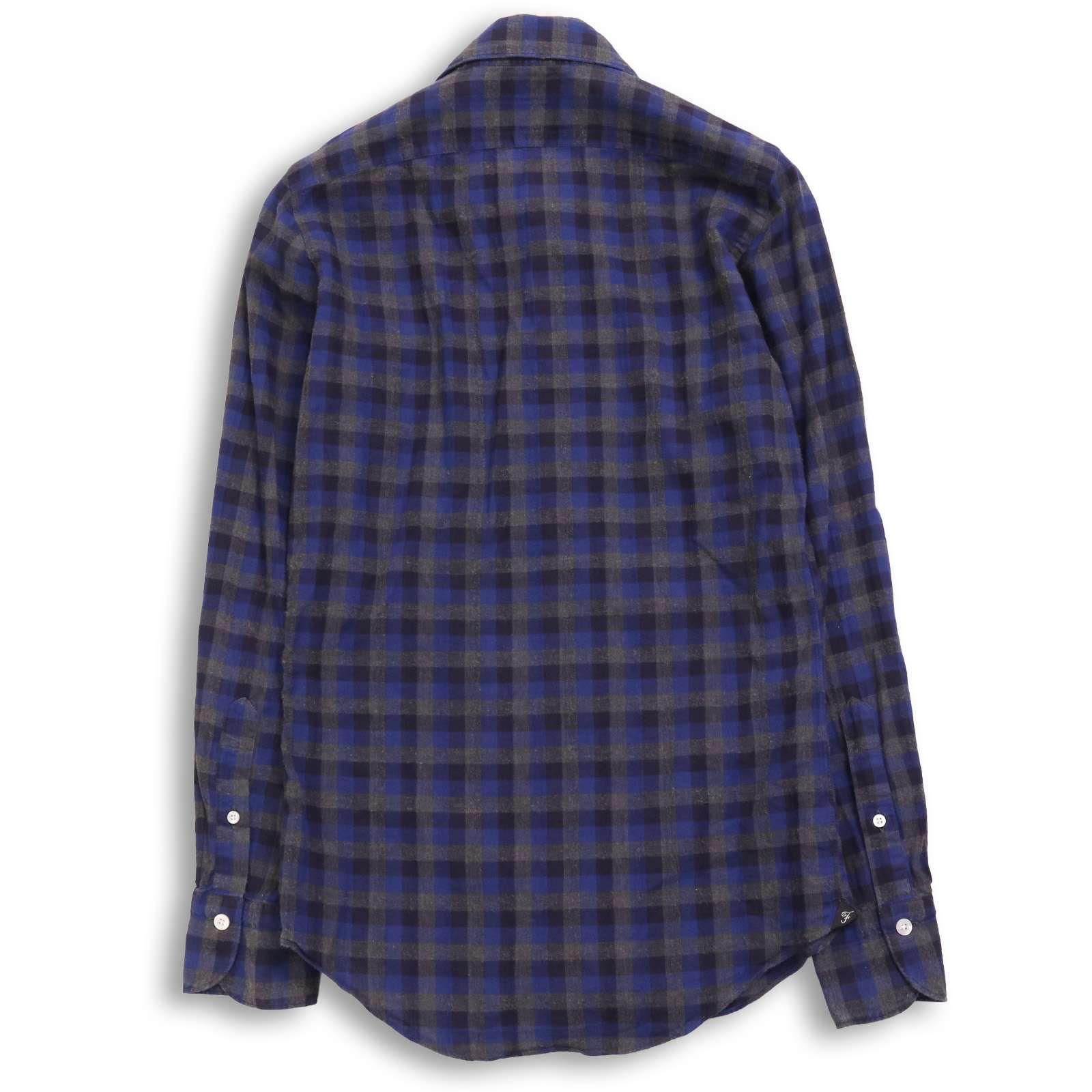 フィナモレ Napoli ピンクヘンプシャツ Finamore 38 ホリゾンタル 