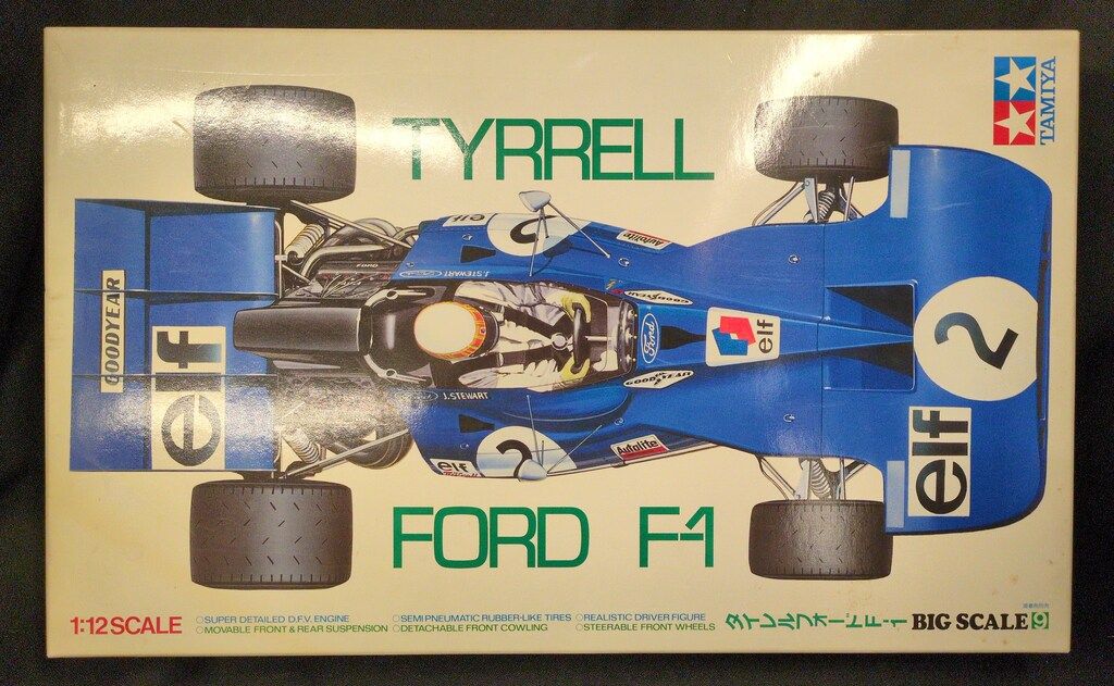 タミヤ 1/12ビッグスケールシリーズNo.9 タイレルフォードF-1 12009