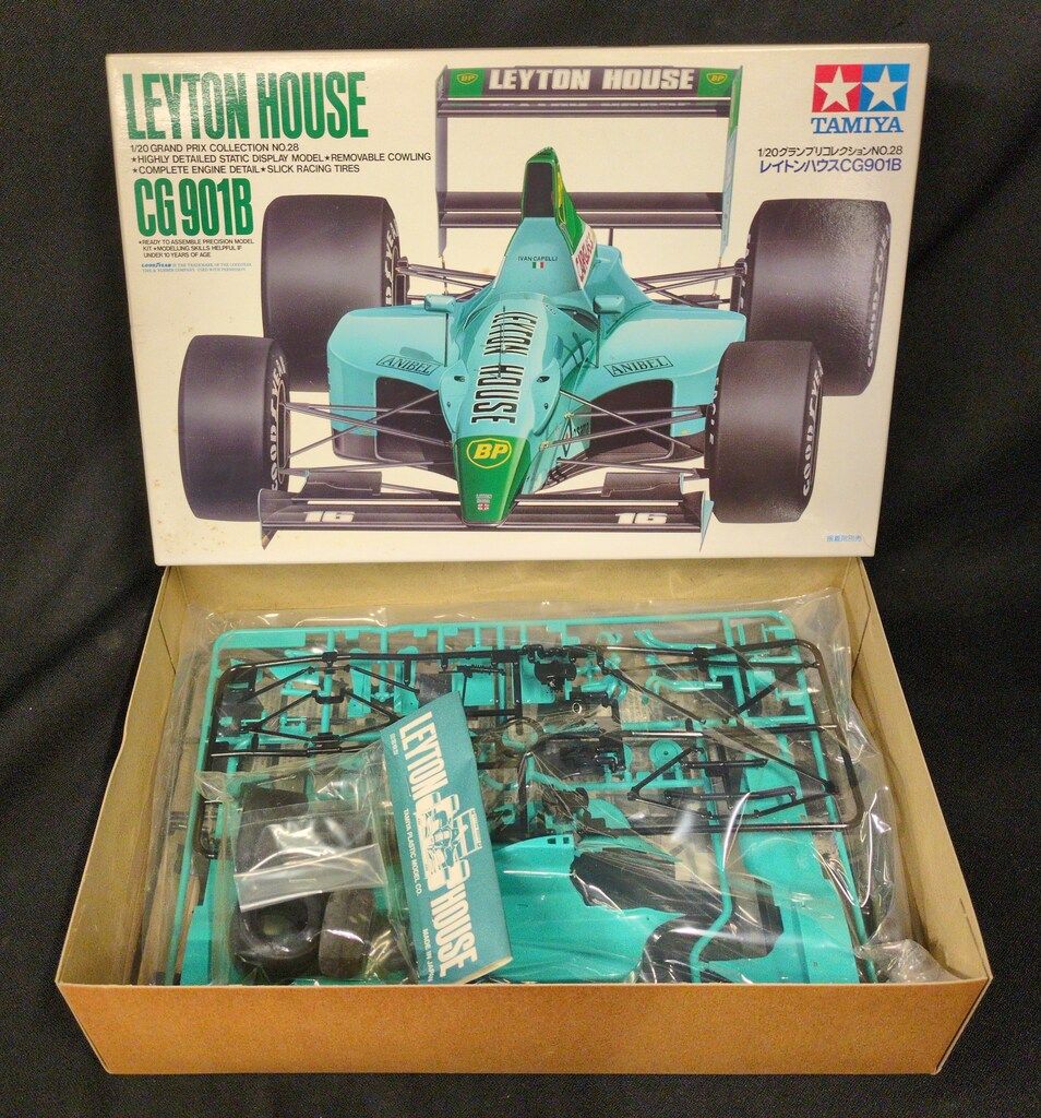 タミヤ 1/20グランプリコレクションNo.28 レイトンハウス CG901B 20028