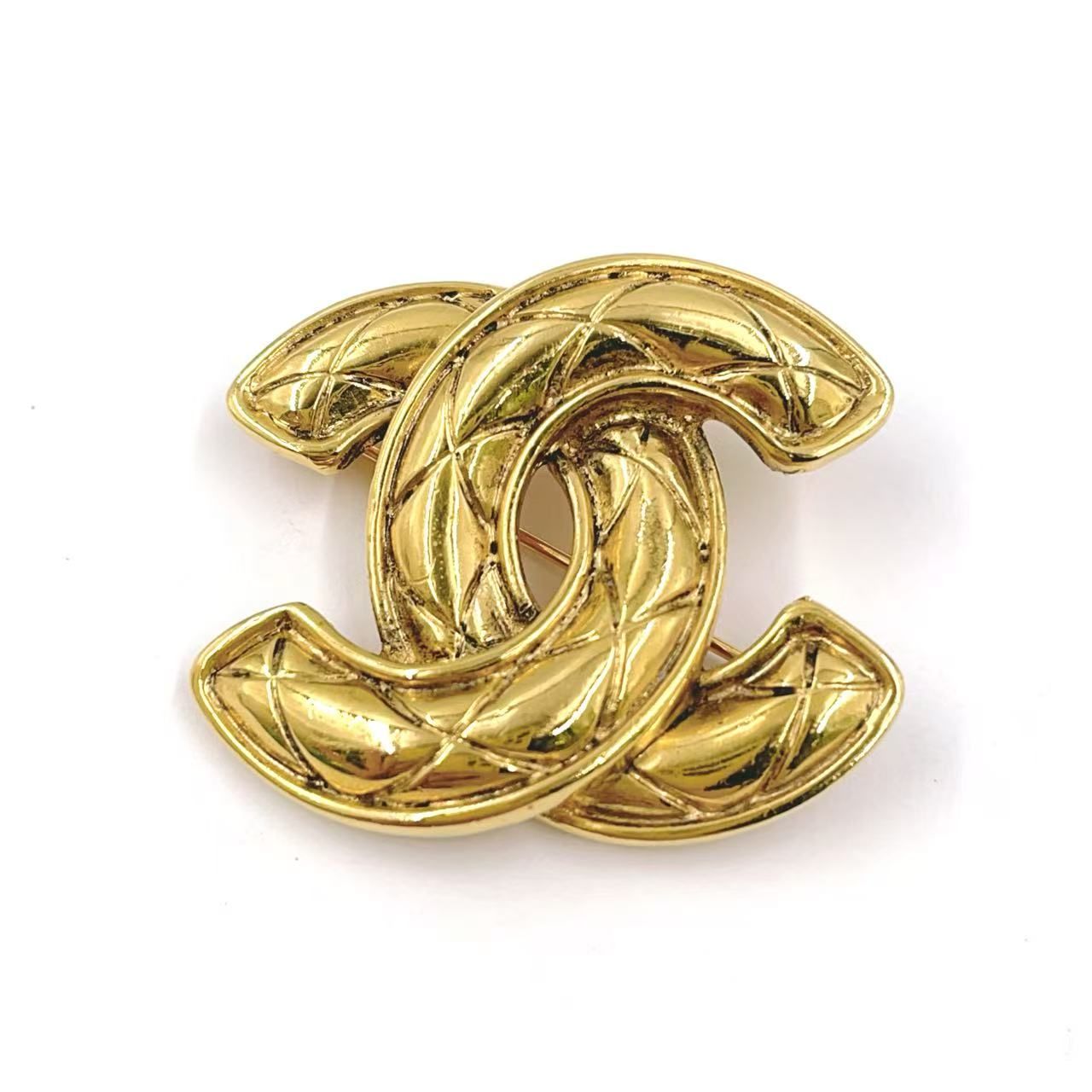 CHANEL ココマーク マトラッセ GP ゴールド ブローチ - メルカリ