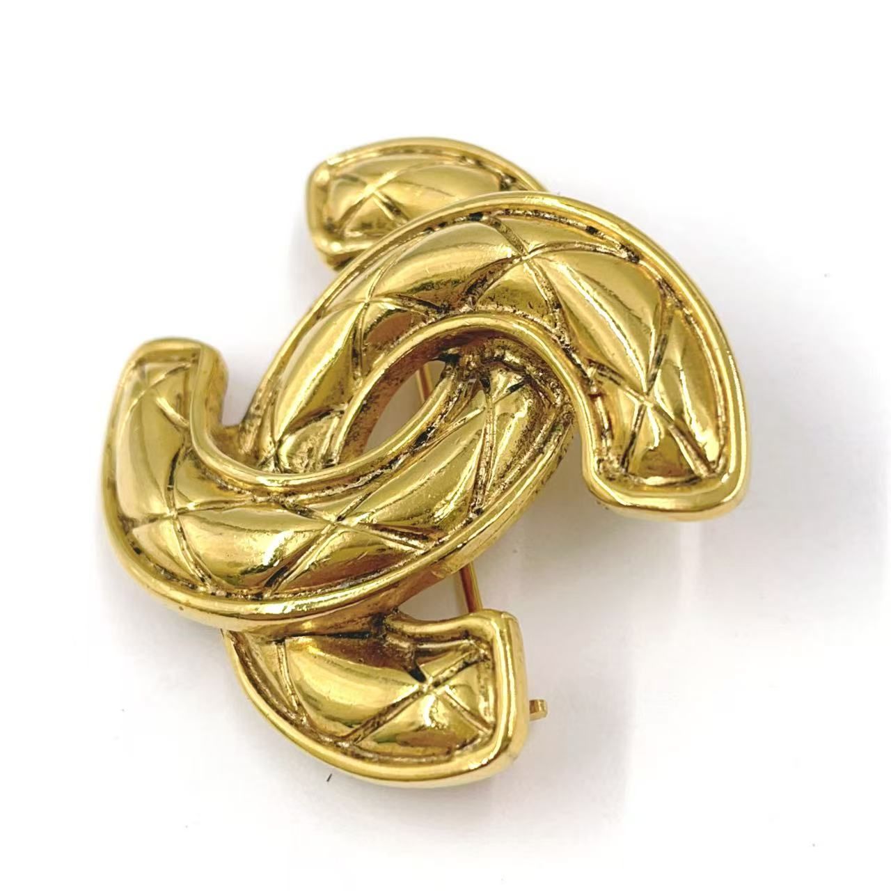 CHANEL ココマーク マトラッセ GP ゴールド ブローチ - メルカリ