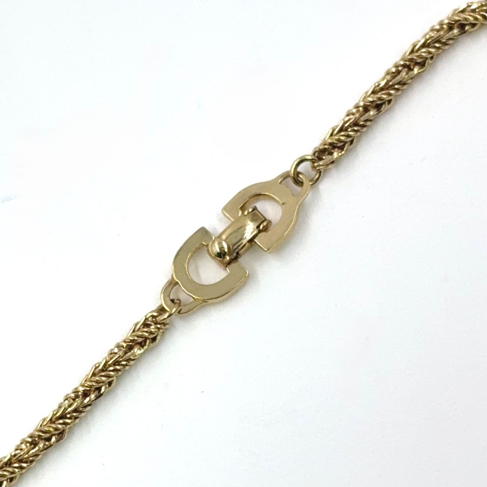 Christian Dior ツイストチェーン GP ゴールド ネックレス - メルカリ