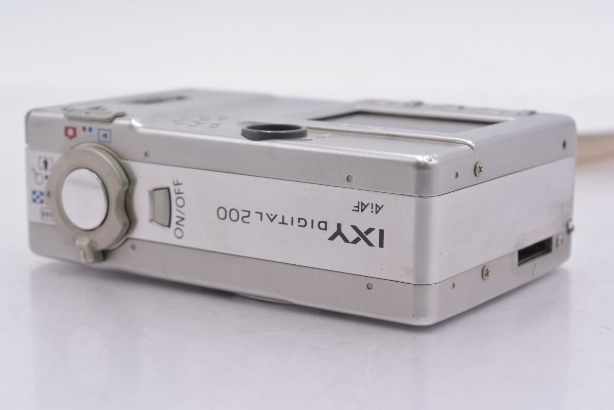 美品 Canon IXY 200 IXY DIGITAL 200a - キヤノンカメラミュージアム