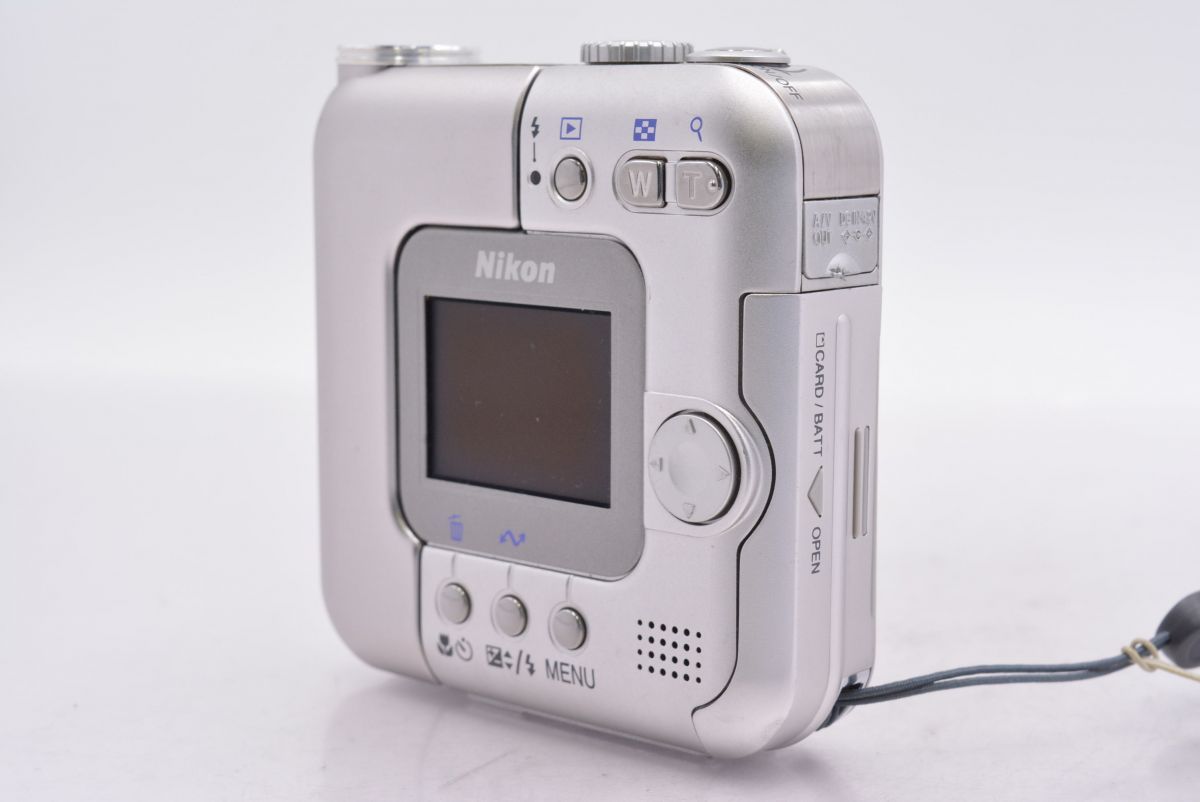 ニコン Nikon COOLPIX SQ 3x 元箱、バッテリー、充電器スタンド、付属