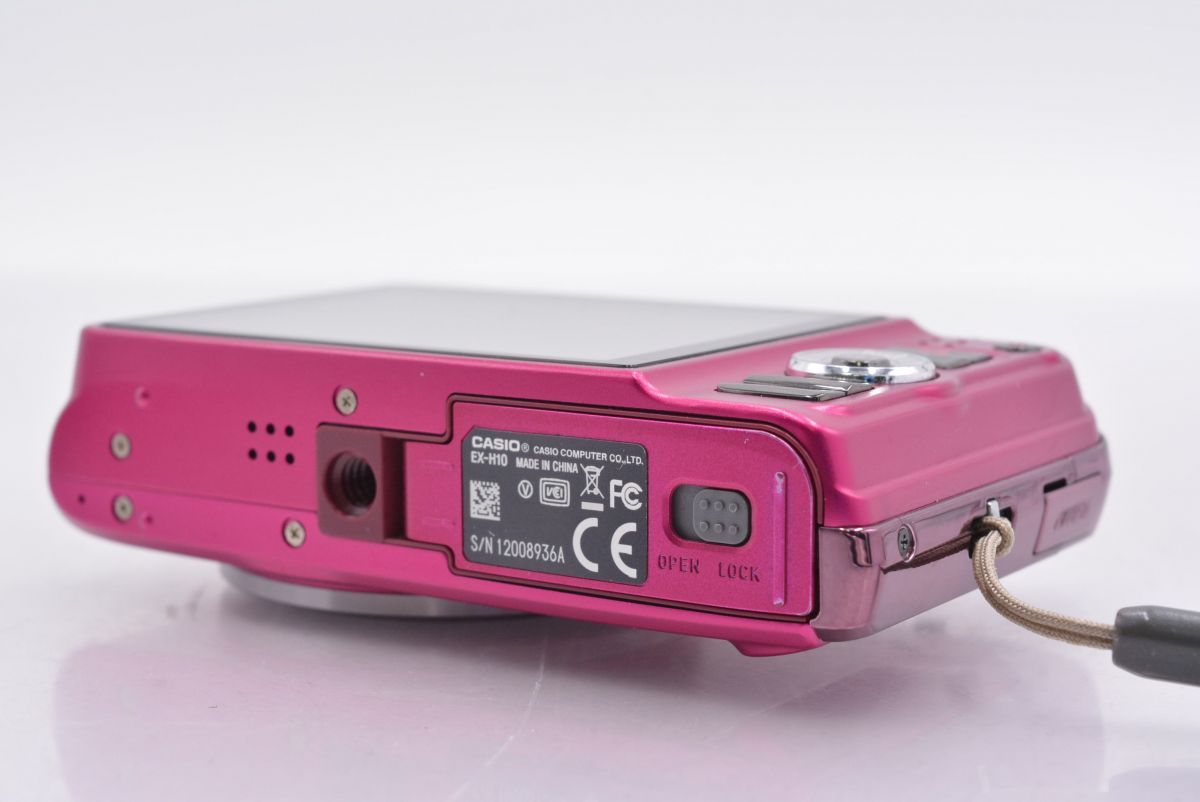 カシオ CASIO EXILIM EX-H10 10x バッテリー付属 同梱無料 #mj8300 