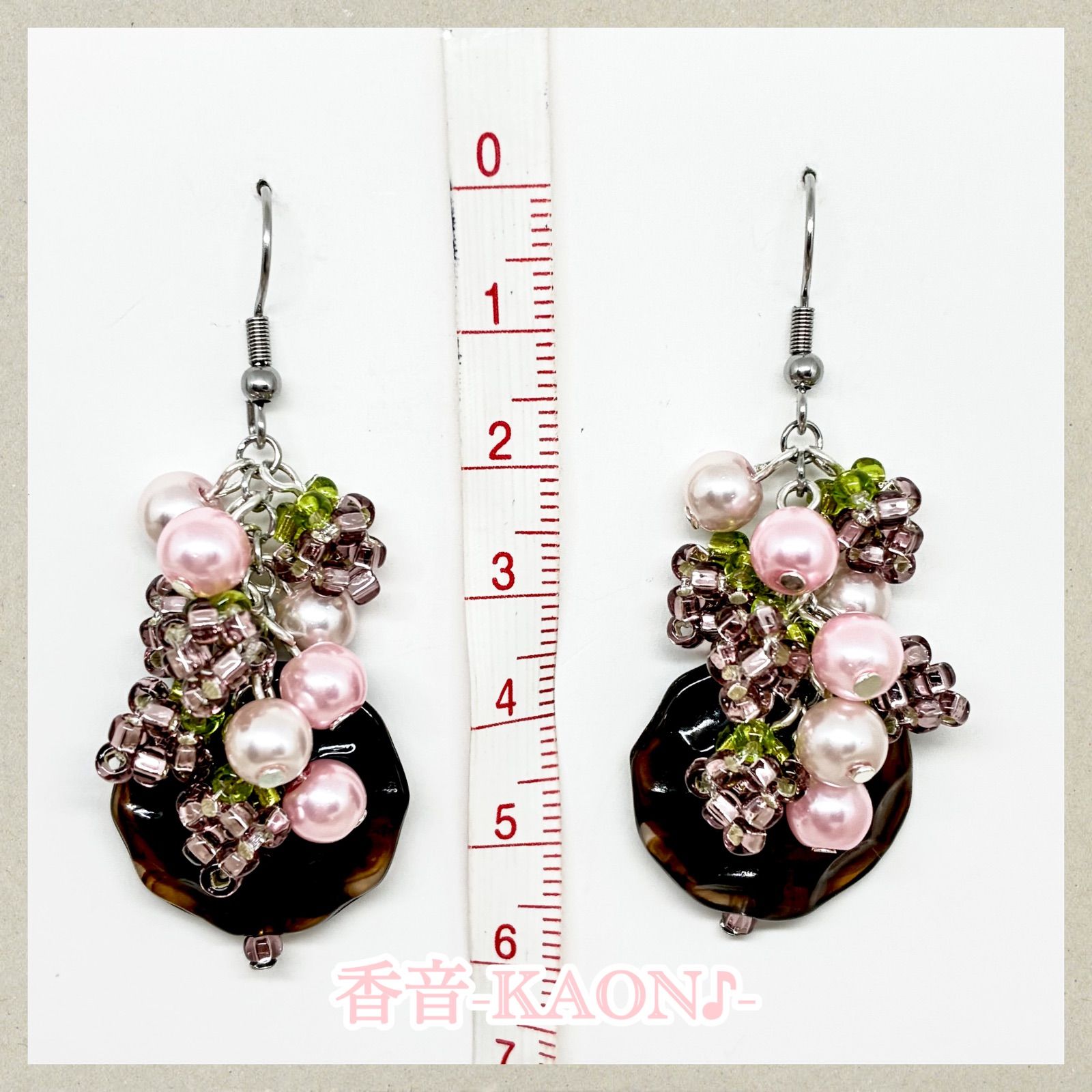 ハンドメイド ピアス/イヤリング/チャーム No.996 - メルカリ