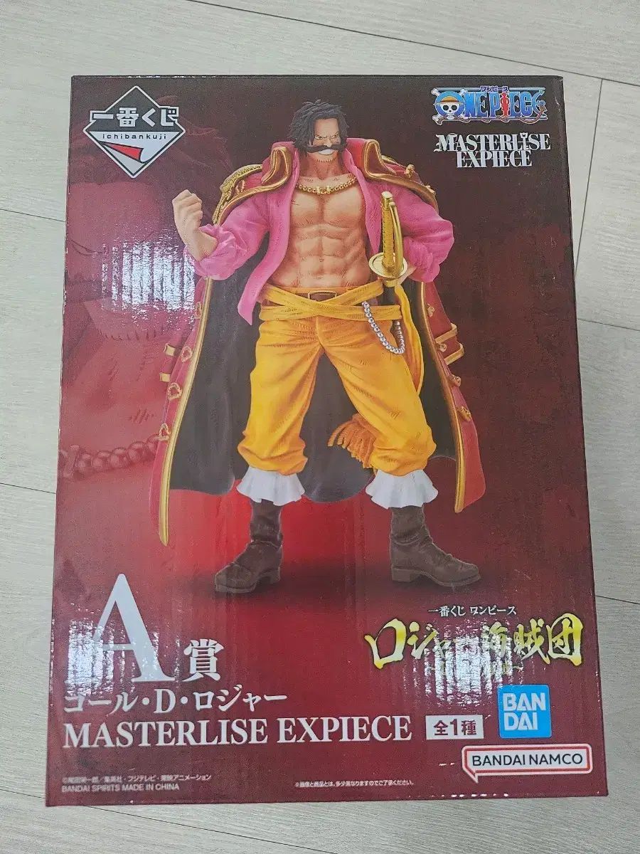 BANDAI ドンキホーテ・ロジャー MASTERLISE フィギュア ONE PIECE ゴール・D・ロジャー MASTERLISE EXPIECE フィギュア A賞