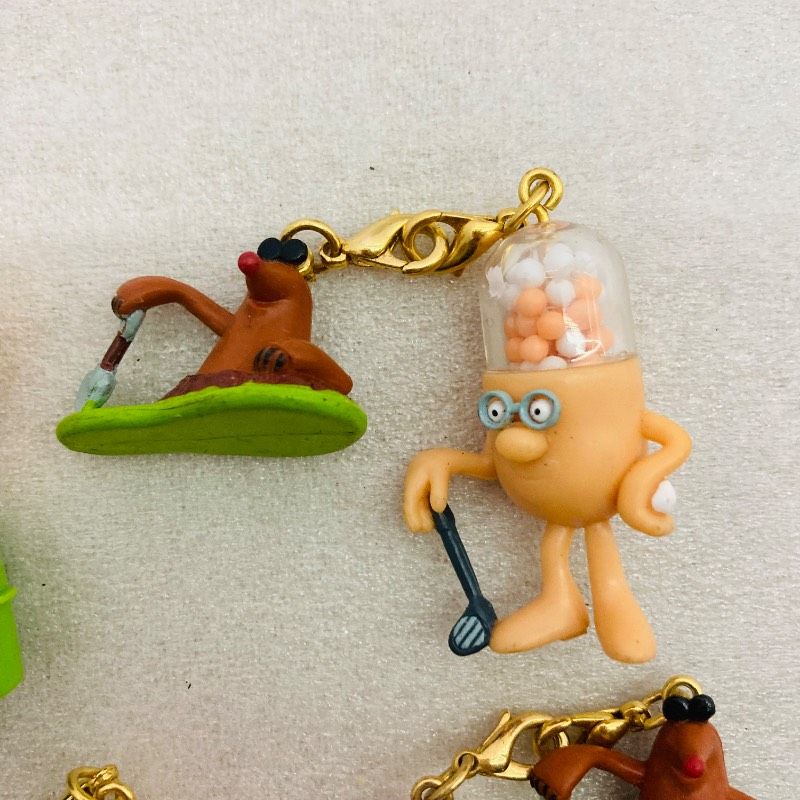 5点セット】ミスターコンタック フィギュアストラップ チャーム