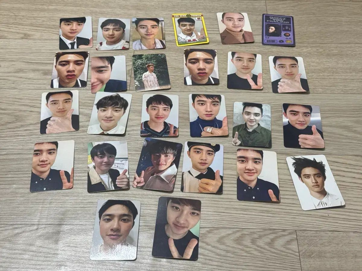 EXO ギョンス 坊主 トレカセット EXO ギョンス D.O. universe 坊主 トレカ