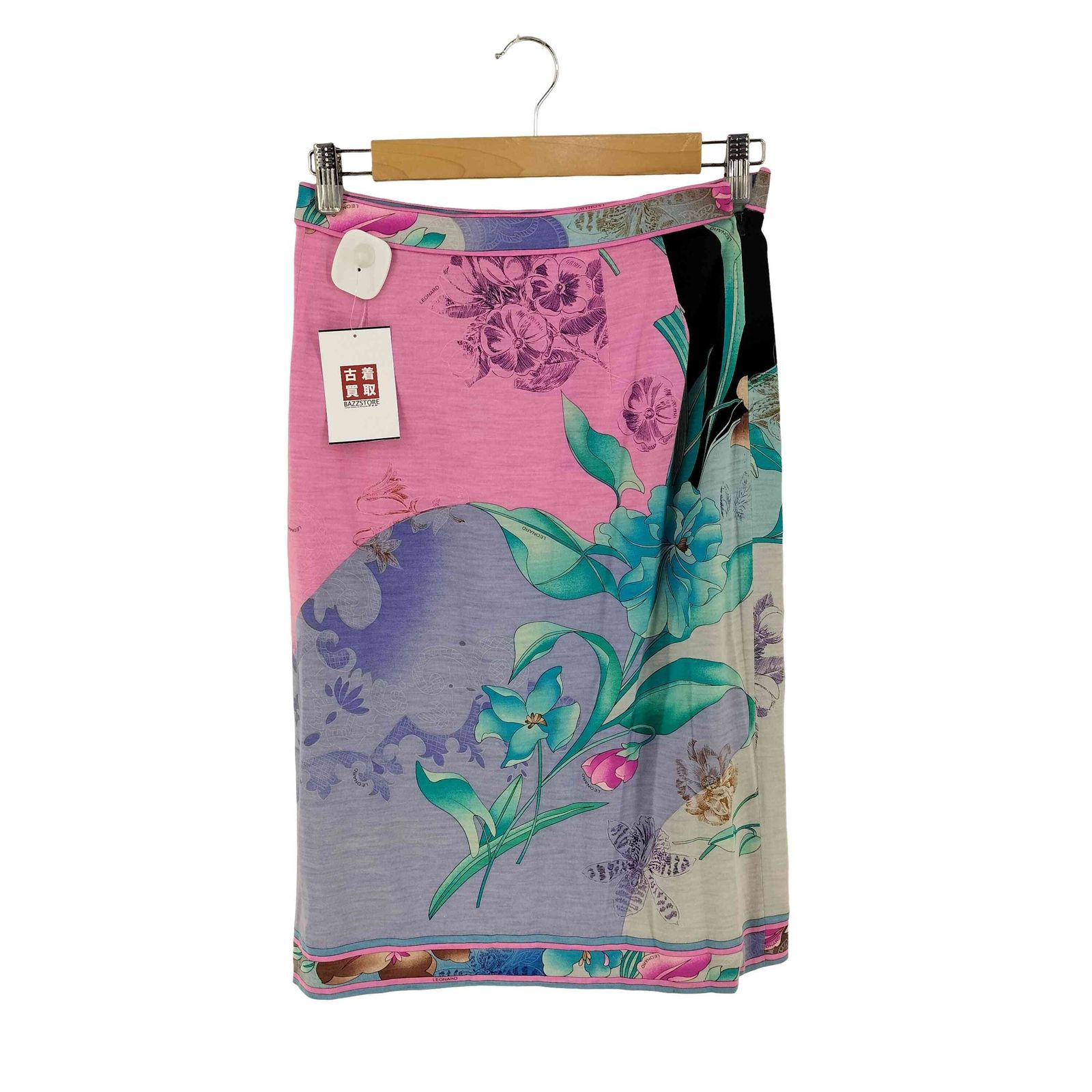 レオナール ウール シルク スカート レオナール LEONARD ウールシルク 総柄 スカート レディース 73 - メルカリ
