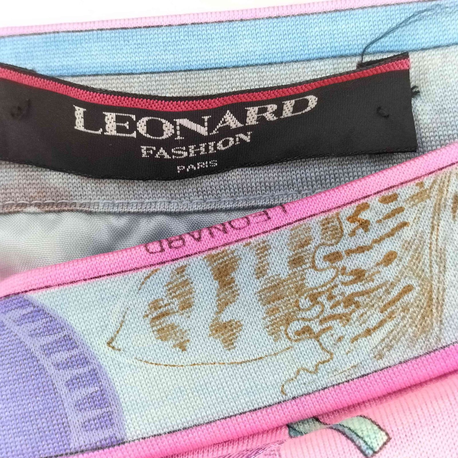 レオナール LEONARD ウールシルク 総柄 スカート レディース 73 - メルカリ