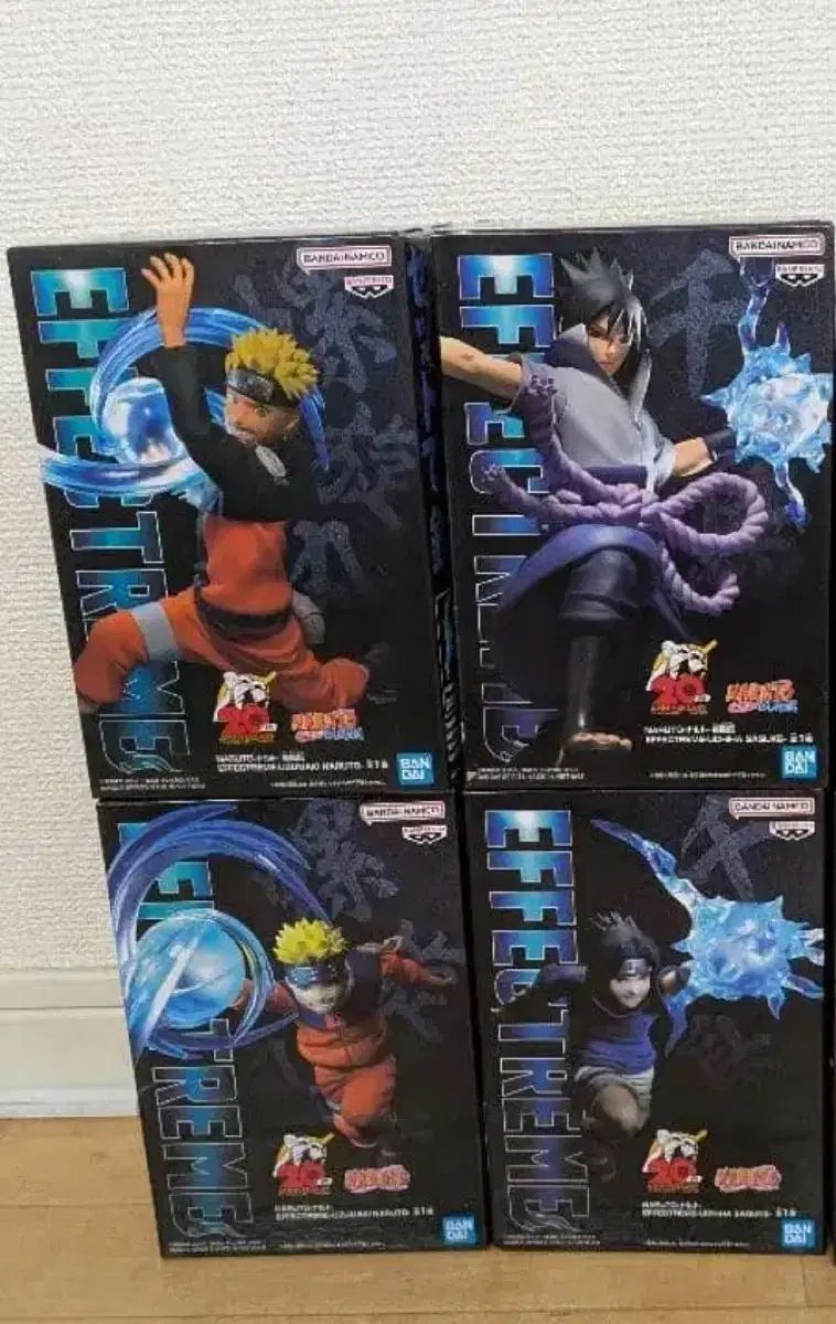 NARUTO ナルト うちは サスケ エフェクト風 4種 まとめ BANDAI バンダイ