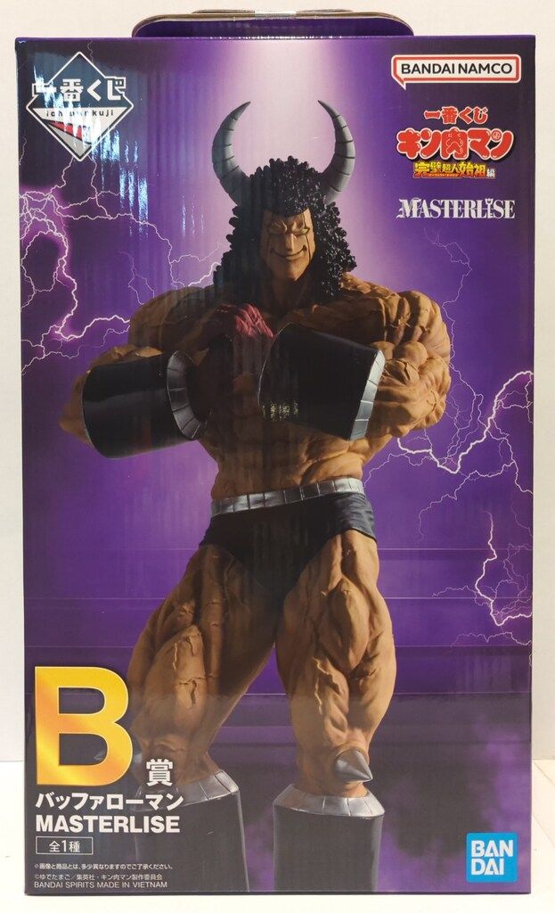 一番くじ キン肉マン 完璧超人始祖編 B賞バッファローマン MASTERLISE BANDAI SPIRITS 一番くじ キン肉マン 完璧超人始祖編 B賞 バッファロー