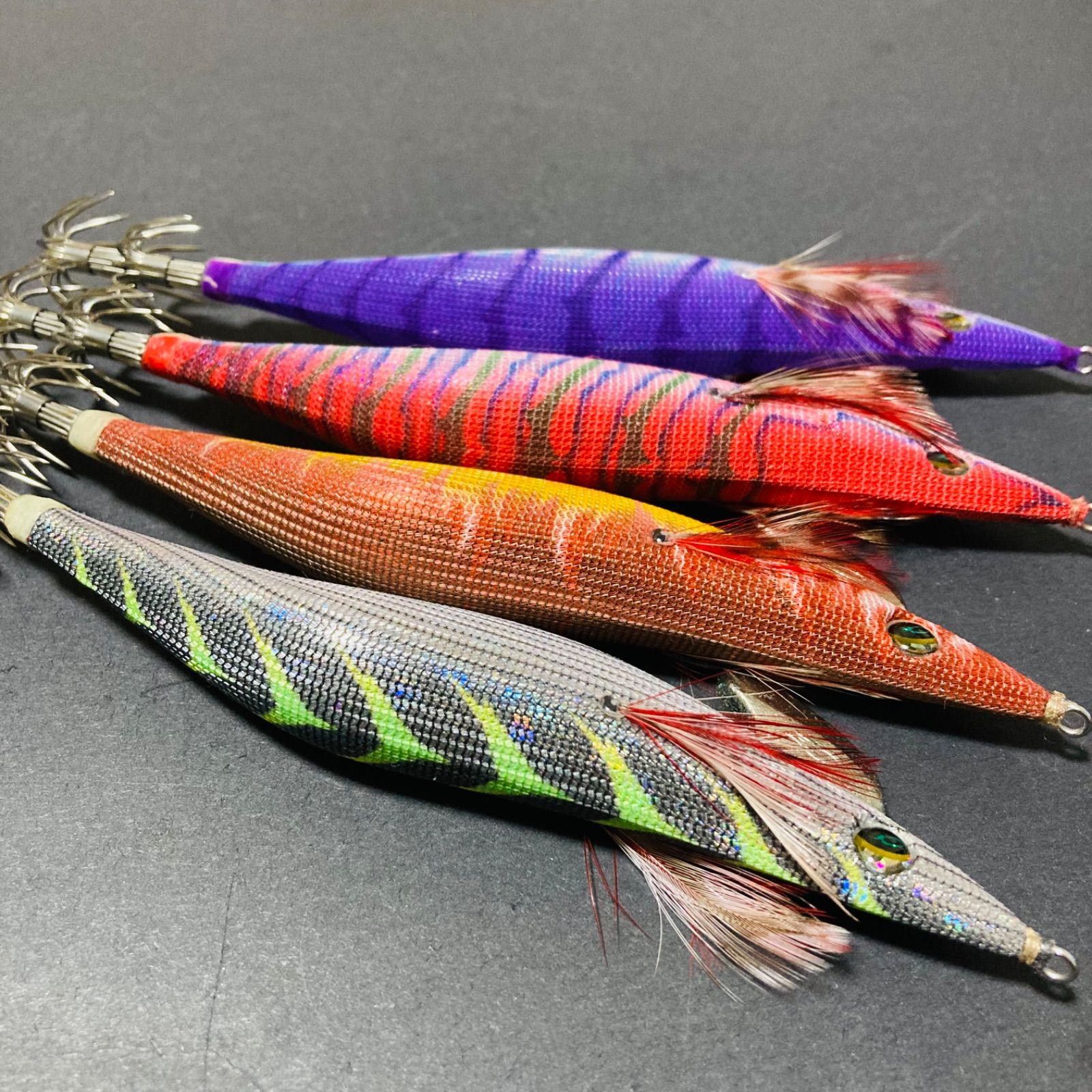 （25）エメラルダス　ラトル　3.0号　61個 美品】 エメラルダス ラトル タイプS 4号 TypeS シャロー エギ