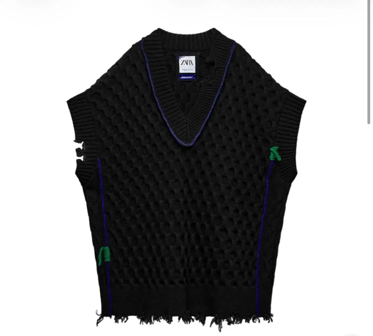 ♥アーダーエラー　ザラ　コラボ　ニットベスト ADER ERROR ZARA ニット ベスト - メルカリ