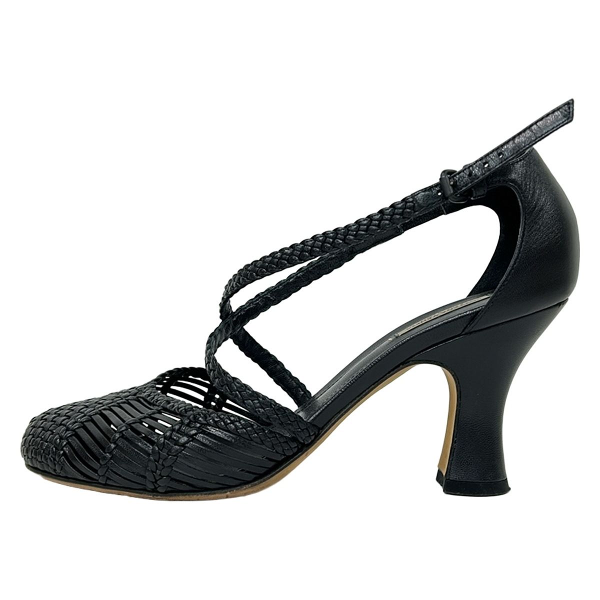 BOTTEGA VENETA(ボッテガヴェネタ) パンプス 37 レディース - 黒