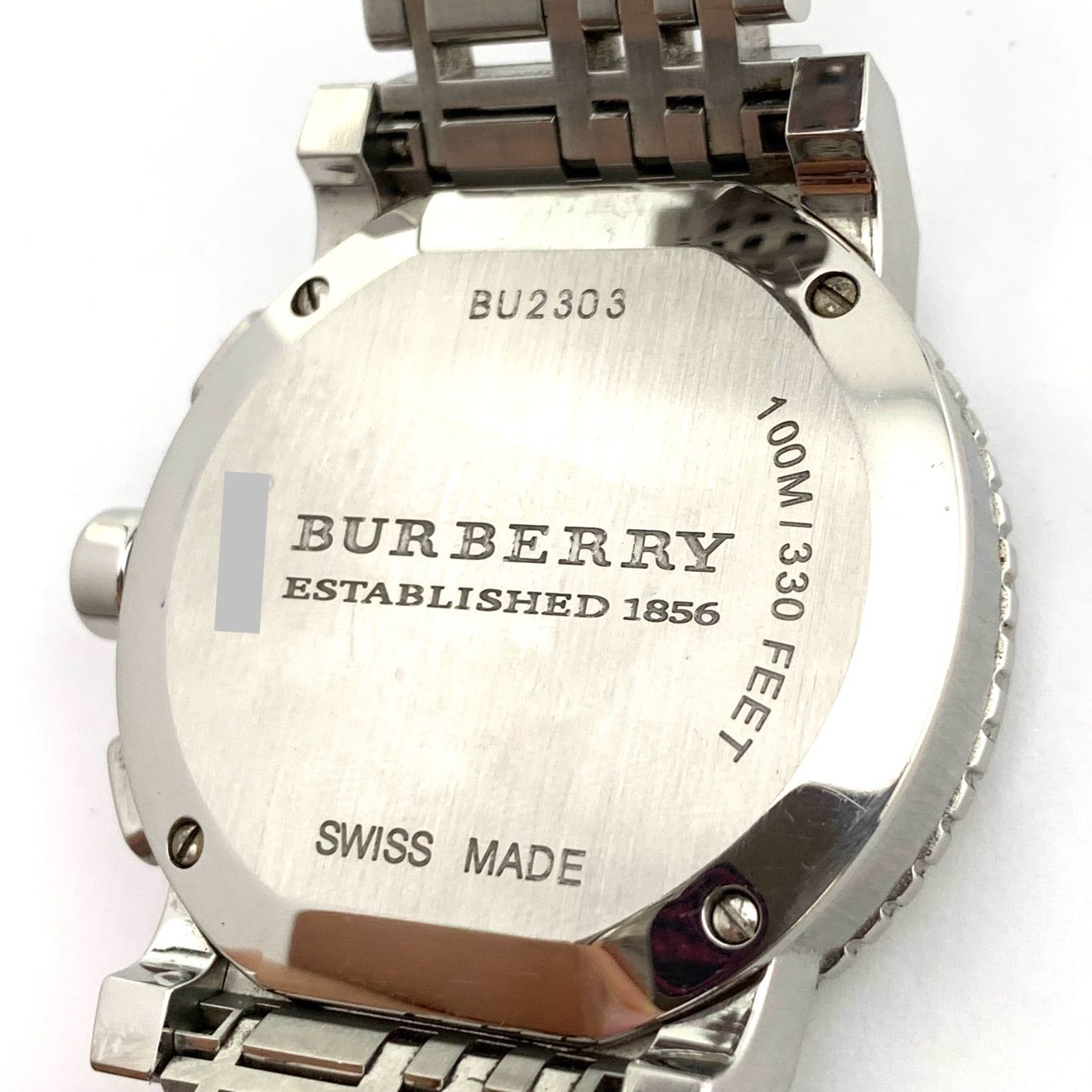 中古】BURBERRY BU2303 クロノグラフ腕時計 - メルカリ