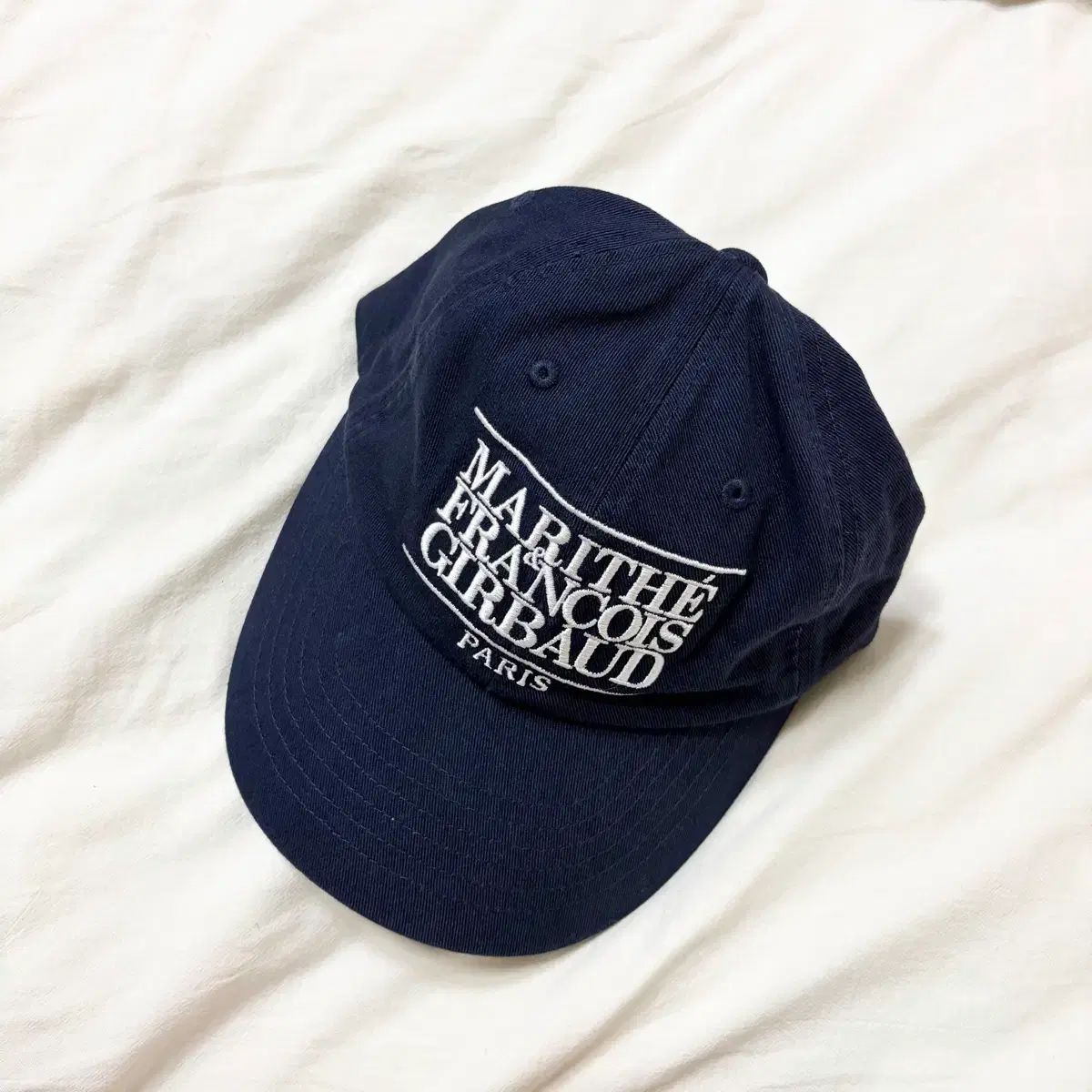 新品 マリテフランソワジルボー ベースボールキャップ 帽子 ネイビー