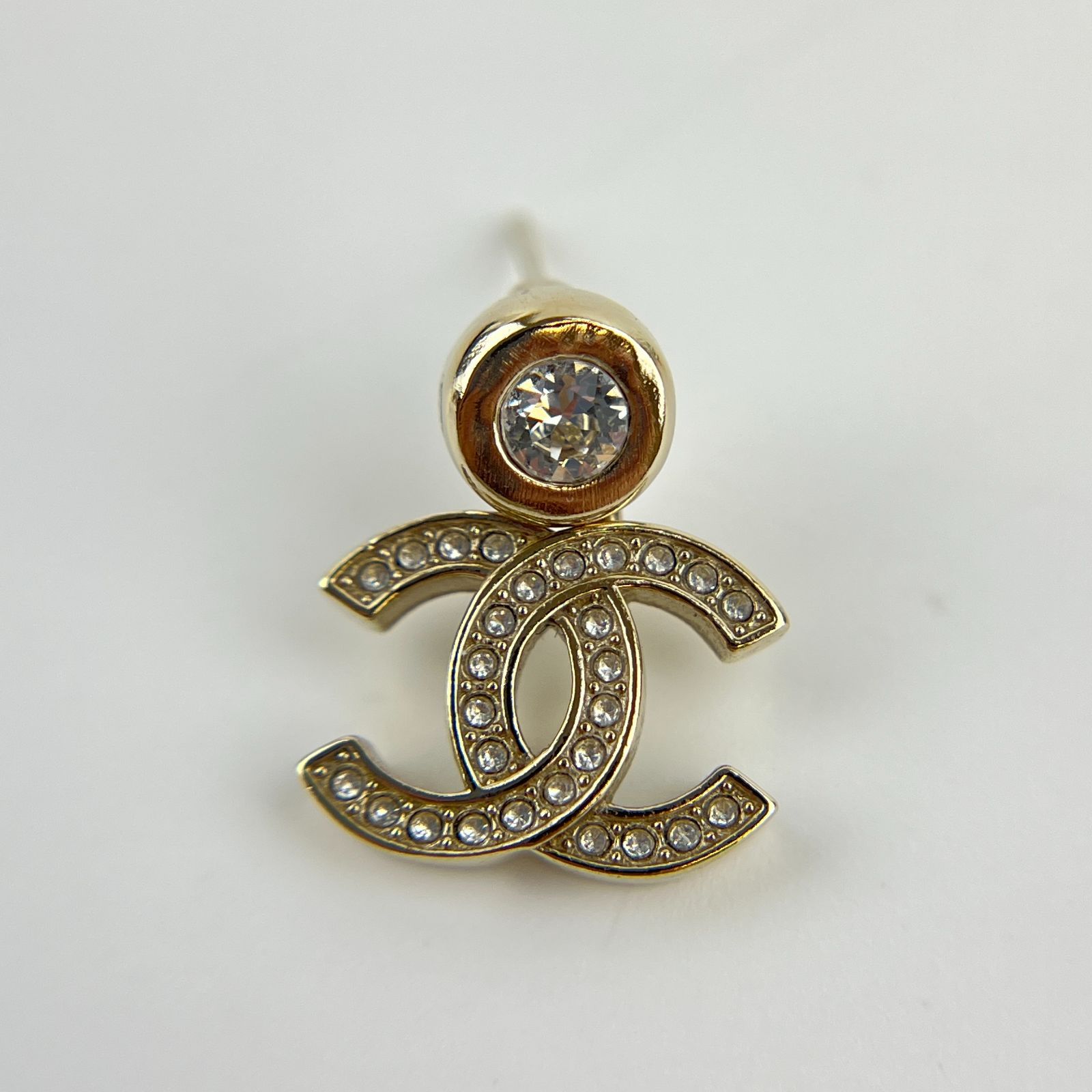 中古】CHANEL シャネル ココマーク アクセサリー ピアス ゴールド B25S