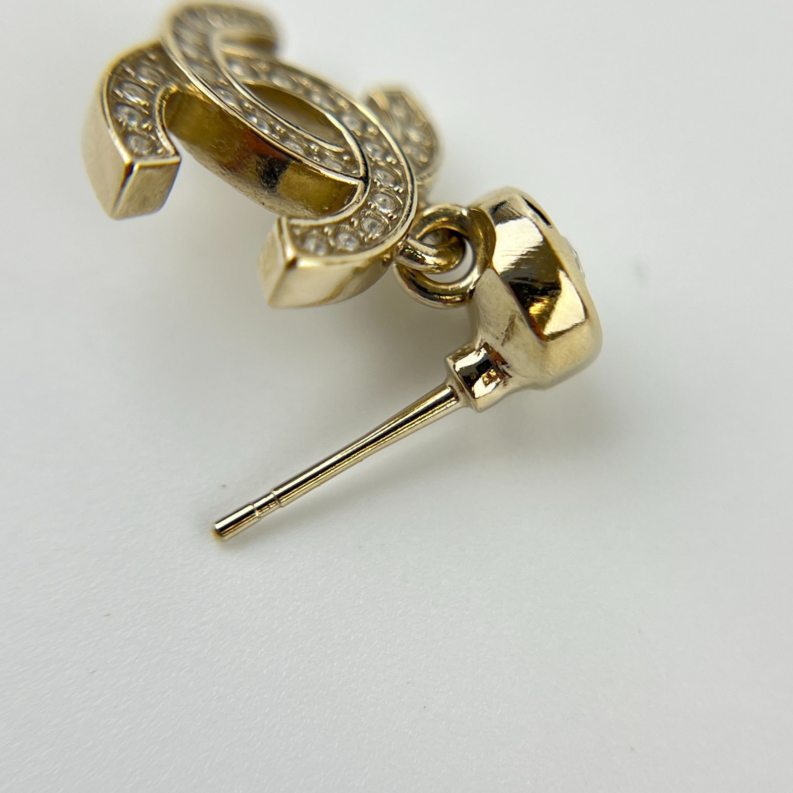 中古】CHANEL シャネル ココマーク アクセサリー ピアス ゴールド B25S