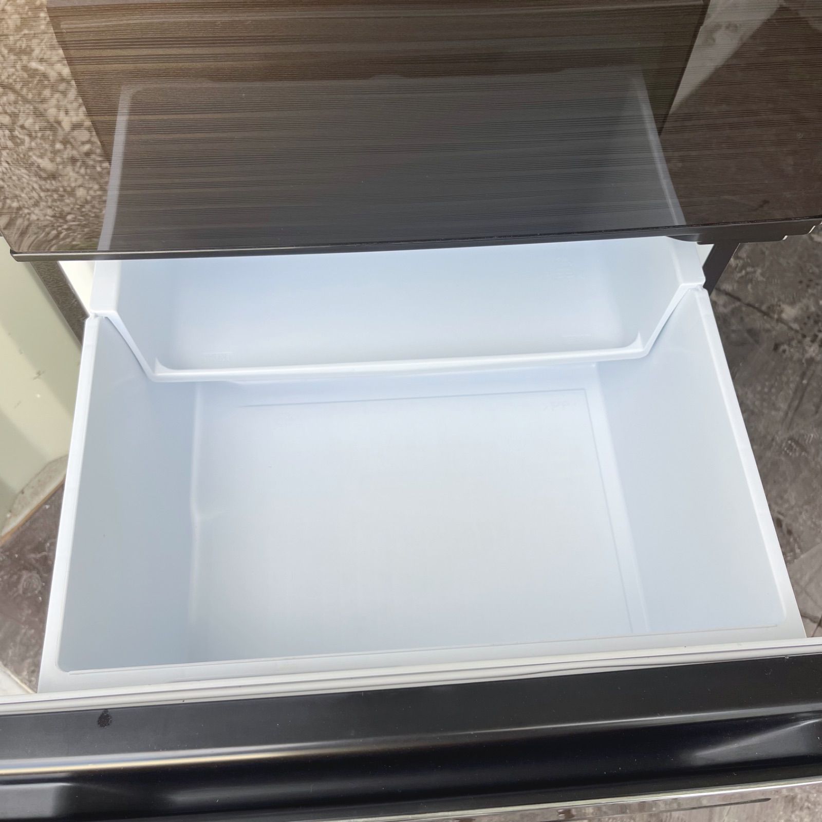 217 取付無料！三菱木目調自動製氷機付きおしゃれインテリア272L3ドア