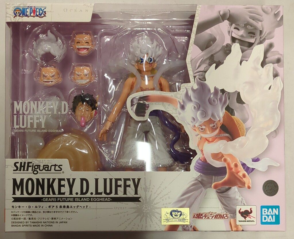 BANDAI SPIRITS S.H.Figuarts モンキー・D・ルフィ ギア5 未来島エッグ