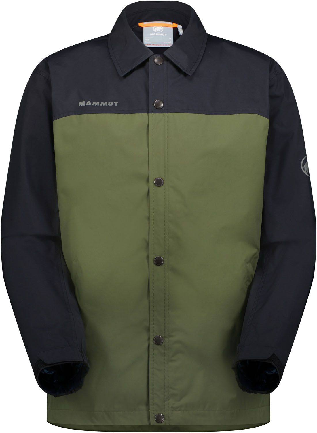 マムート MAMMUT アウトドア ユーティリティ コーチ ジャケット アジアンフィット メンズ レディース 男性 女性 上着 アウター 登山 お出かけ 旅行 ハイキング 1012-00760 40294 DARKMARSH-BLAC