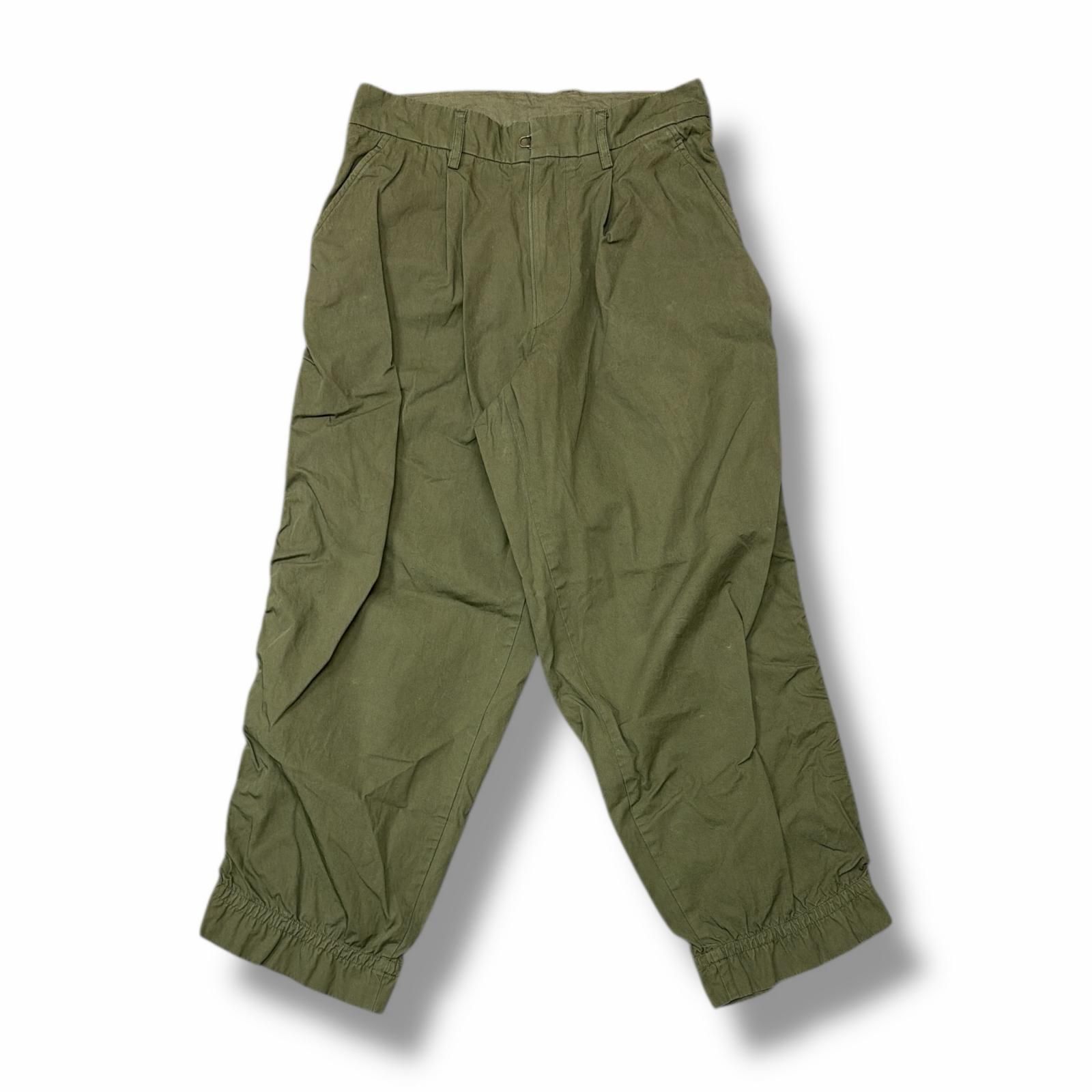 参考上代56100円 kolor 25SS パッカリングパンツ ミリタリーパンツ